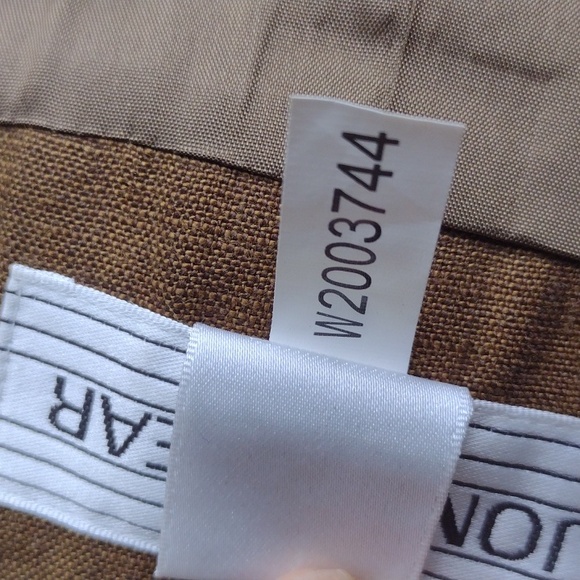 Vintage Jones Wear Brown Linen Blazer 10 - Picture 8 of 8